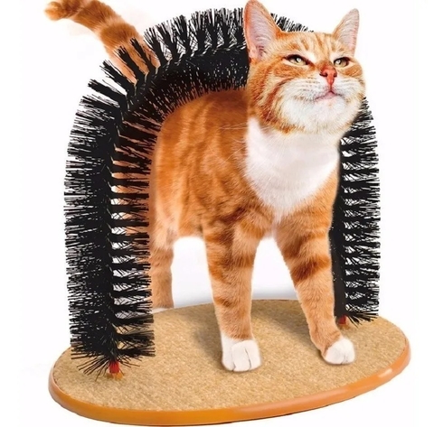 RASCADOR GATO ARCO CEPILLO