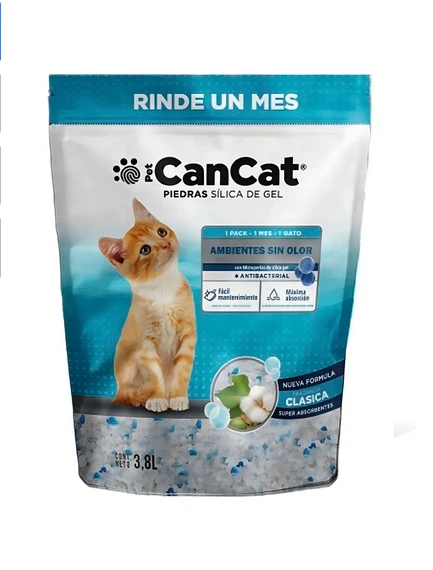 PIEDRITAS SILICAS CANCAT CLASICAS 3,8L