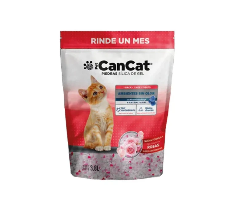 [007] PIEDRITAS SILICAS CANCAT ROSAS 3,8L