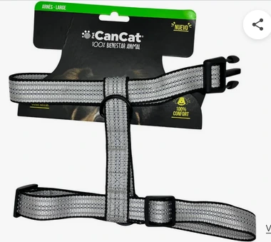 [RN450] CANCAT CONJUNTO ARNES REGULABLE REFLECTIVO 40 a 62 CM