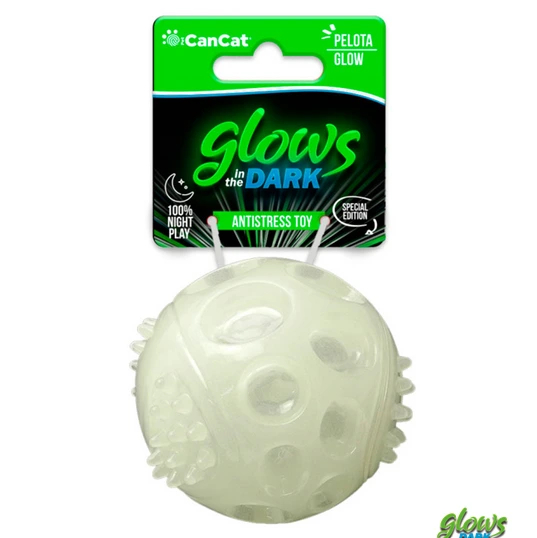 [958] CANCAT PELOTA GLOW (BRILLA EN OSCURIDAD)