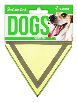 CANCAT FASHION DOG BANDANA REFLECTIVA