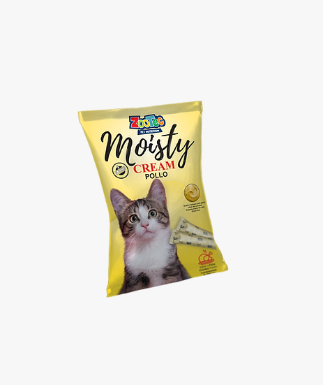 ZOOTEC MOISTY CREAM CAT POLLO SOBRE X5 STICKS (2X1) PROMO