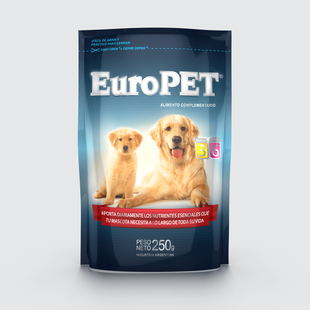 EUROPET ALIMENTO COMPLEMENTARIO PERRO 250 GR