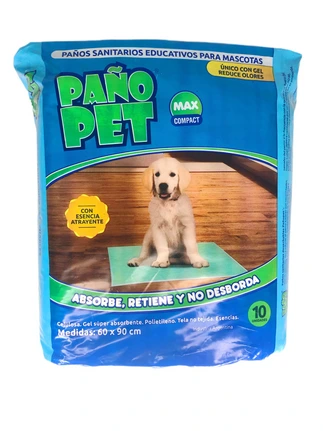 [7153] PAÑO PET / MASTER PET PAÑOS SANITARIOS MAX PACK X10 60X90 CM