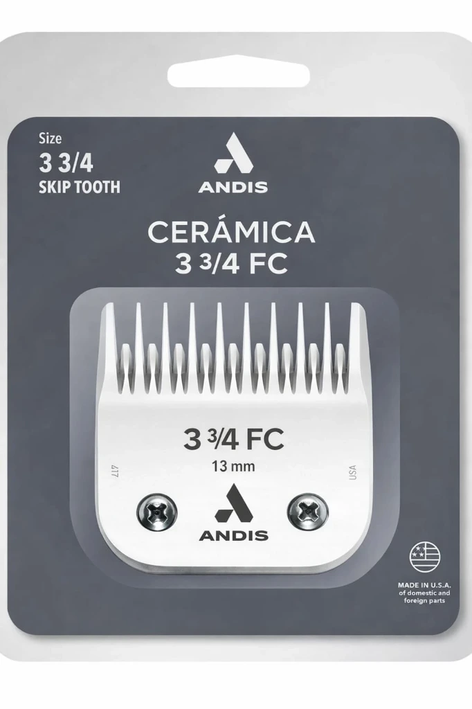 ANDIS CUCHILLA CERAMICA 3 3/4 FC