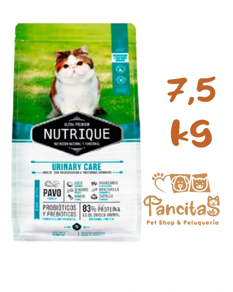 NUTRIQUE CAT URINARY CARE 7,5KG