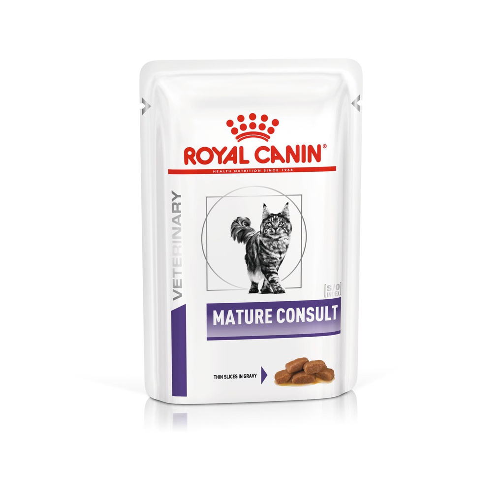 ROYAL CANIN POUCH CAT MATURE CONSULT PROMO 5+1