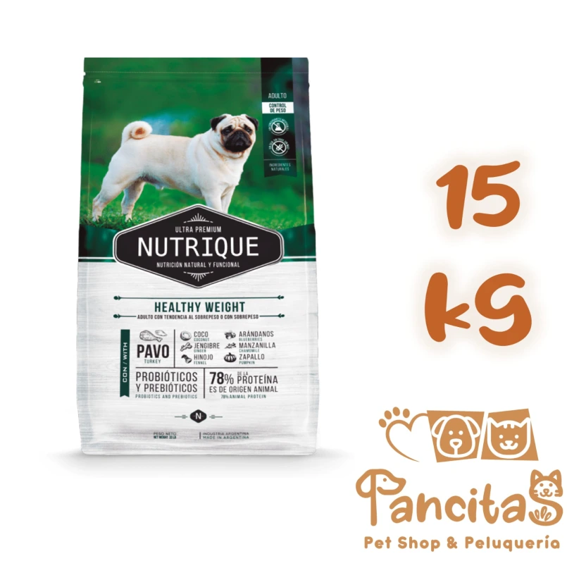 NUTRIQUE DOG HEALTHY WEIGHT 15KG