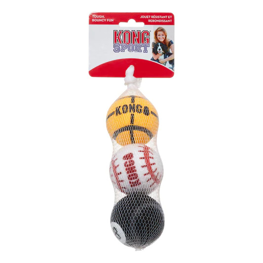 KONG PELOTAS DEPORTIVAS MEDIANAS PACK X3