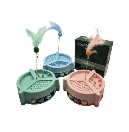 COMEDERO COMELENTO GATO INTERACTIVO