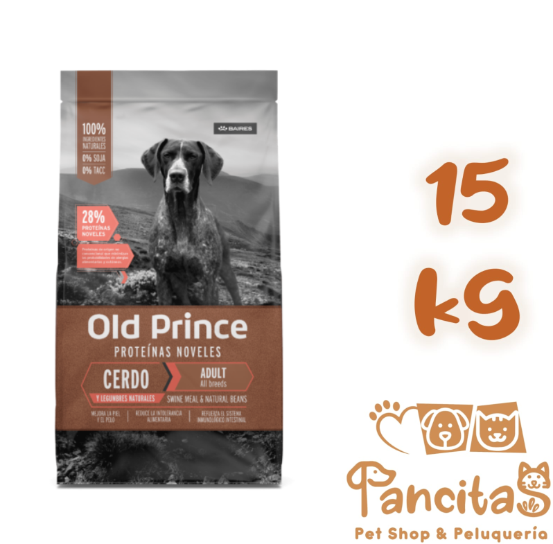 OLD PRINCE DERMA CERDO 15KG