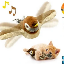 [25441] JUGUETE GATO PAJARO VOLADOR FLAPPY CHASE 20X20CM