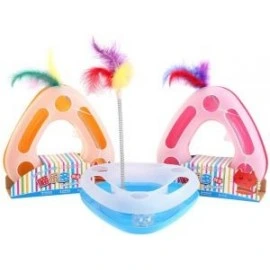 JUGUETE INTERACTIVO TRIANGULO CON PLUMA Y PELOTAS