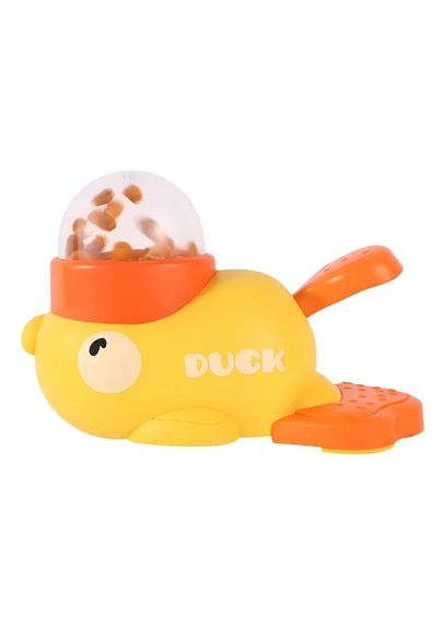 JUGUETE INTERACTIVO DISPENSER COMIDA PATO