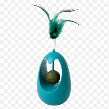 JUGUETE VAIVEN CON CATNIP Y PLUMA