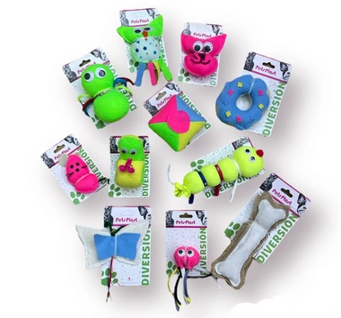 MARIPOSA DE TELA CASCABEL PETS PLAST