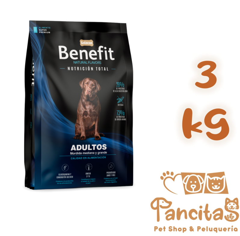 BENEFIT DOG ADULT 3KG