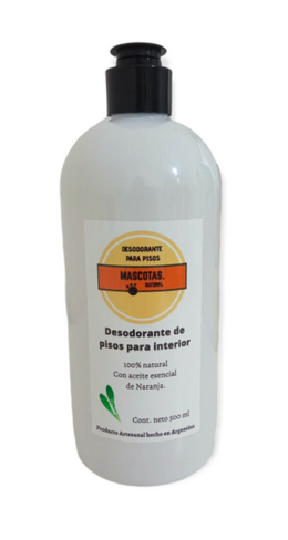 DESINFECTANTE PARA PISOS INTERIOR MASCOTAS 500 ML