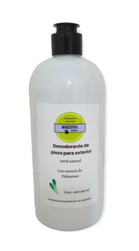 MASCOTAS NATURAL DESINFECTANTE PARA PISOS EXTERIOR MASCOTAS 500 ML