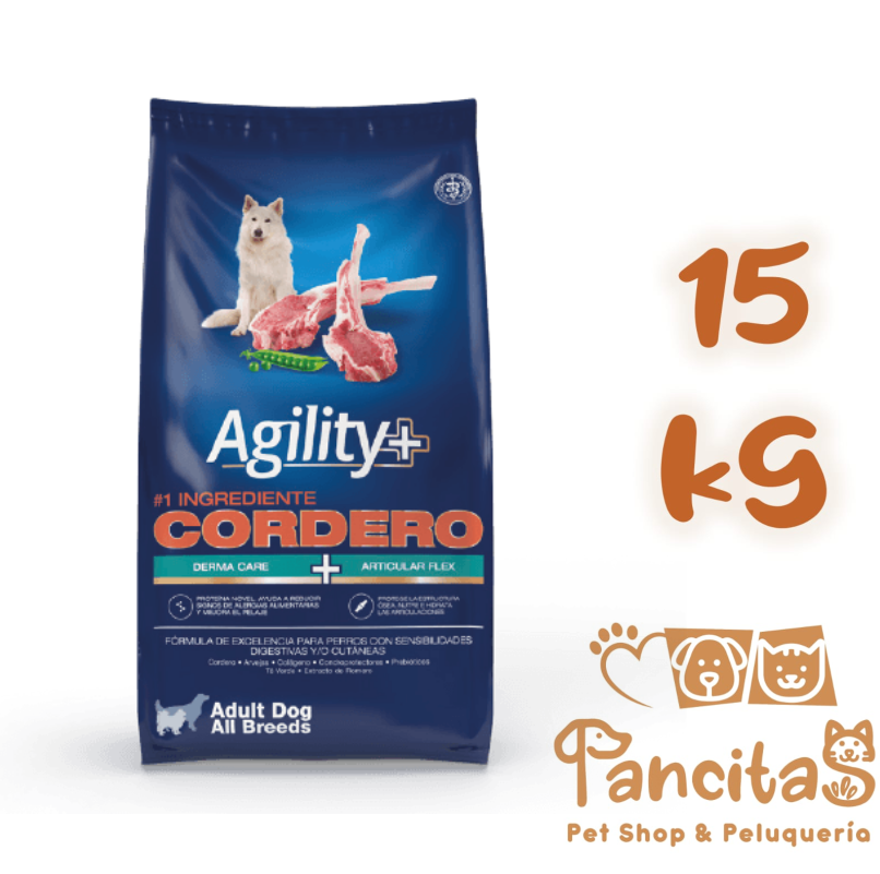 AGILITY+ DOG ADULTO CORDERO 15 KG