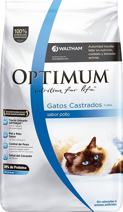 OPTIMUM CAT GATOS CASTRADOS 3KG