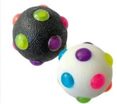 [81155] PELOTA CON LUZ BLANCA Y NEGRA