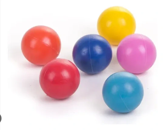 PELOTA MACIZA CHICA vainilla superdura