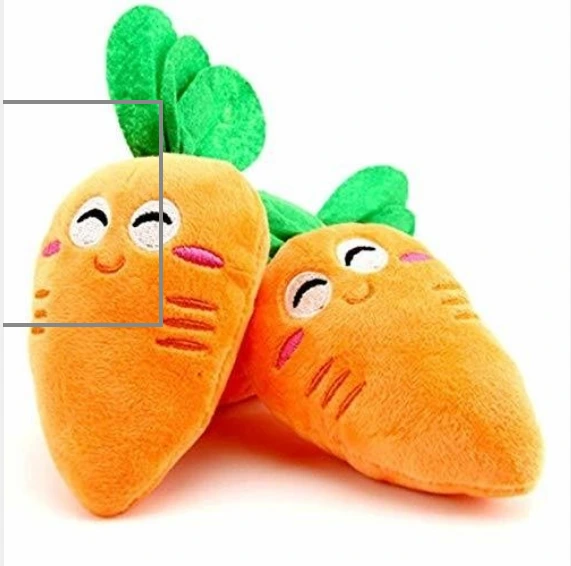 PELUCHE ZANAHORIA CON CHIFLE