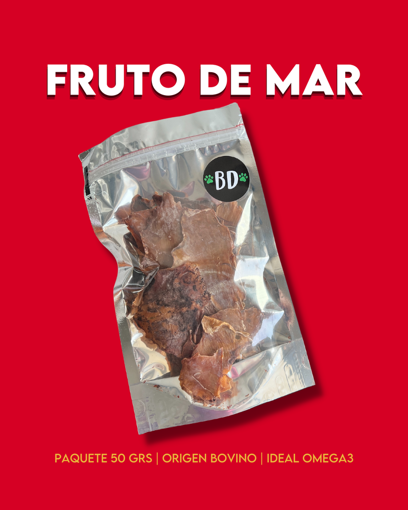 BOCADOG FRUTO DE MAR DESHIDRATADO X50GR