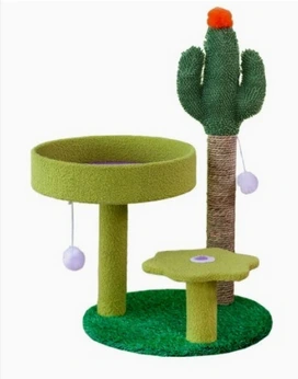 [2172] RASCADOR 3 NIVELES PLANTAS CACTUS