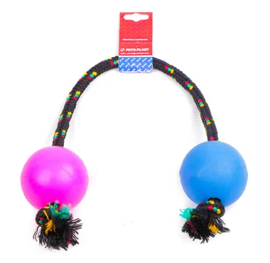 SOGA ALPINA 12MM CON 2 PELOTAS DE GOMA GRANDES