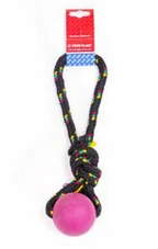 SOGA ALPINA 12MM CON PELOTA DE GOMA MEDIANA 30CM LARGO