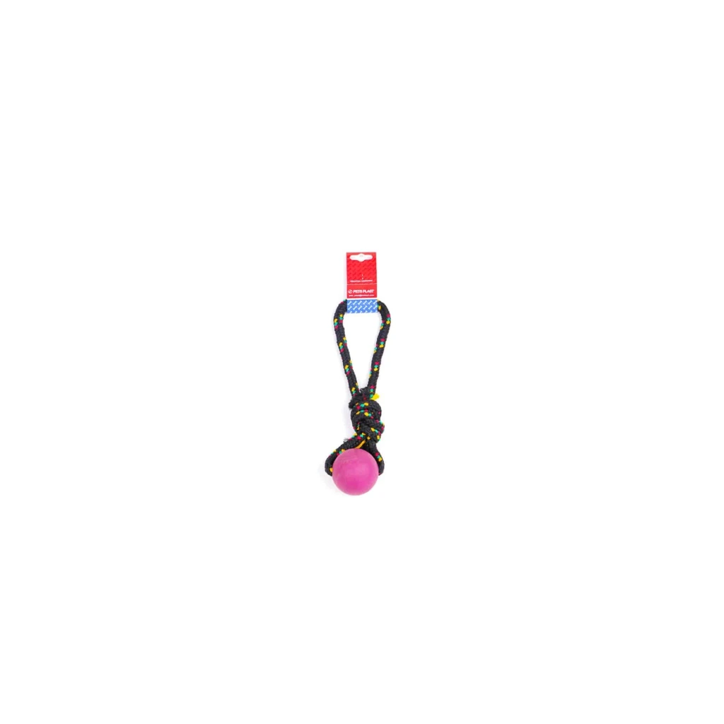 [S403] SOGA ALPINA 12MM CON PELOTA DE GOMA MEDIANA 30CM LARGO