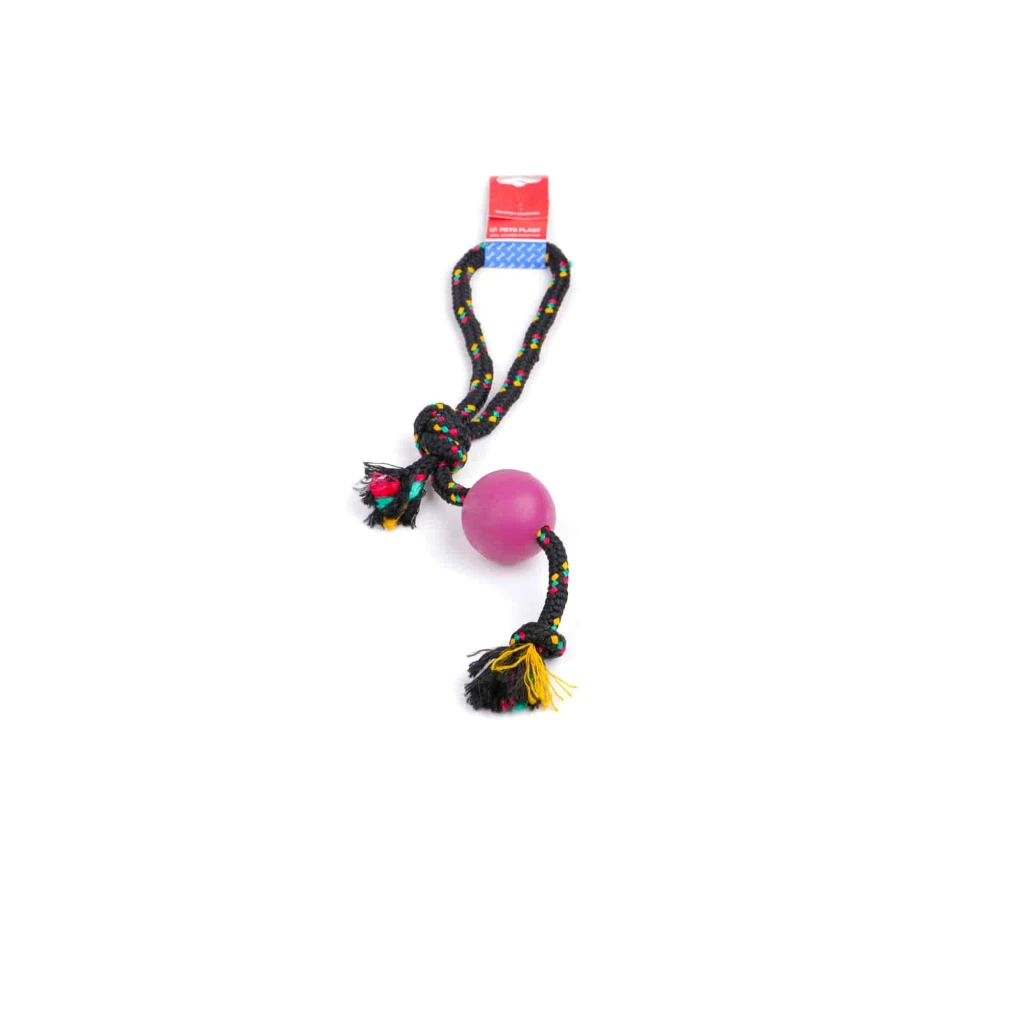 [S203] SOGA ALPINA 12MM CON PELOTA DE GOMA MEDIANA 55CM LARGO