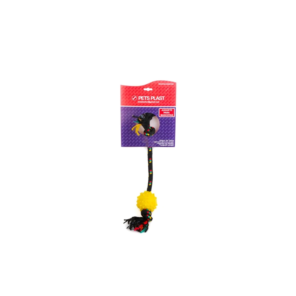 SOGA ALPINA 12MM CON PELOTA DE GOMA MEDIANA 70CM LARGO