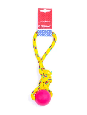 SOGA ALPINA 8MM CON PELOTA DE GOMA CHICA 25CM LARGO