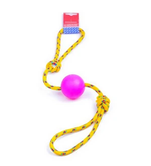 SOGA ALPINA 8MM CON PELOTA DE GOMA MEDIANA 70CM LARGO