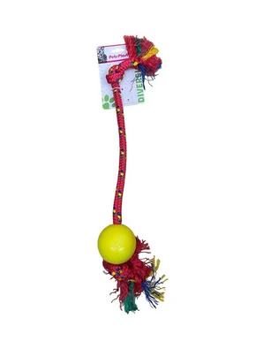 SOGA ALPINA CON PELOTA DE GOMA GRANDE