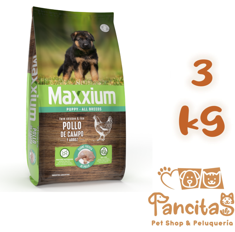 MAXXIUM DOG PUPPY SABOR POLLO 3KG