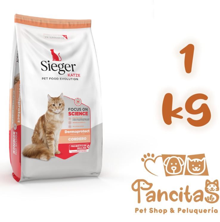 SIEGER KATZE CAT DERMAPROTECT 1KG