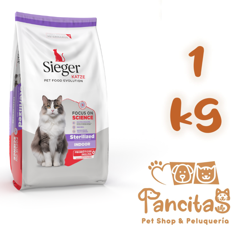 SIEGER KATZE CAT STERILIZED INDOOR 1KG