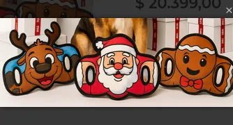 [BARKNAVIAD] BARK PELUCHE NAVIDEÑO