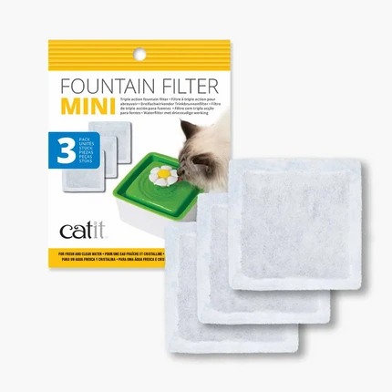[44005] CATIT REPUESTO FILTRO CUADRADO flower Catit - PACK 3