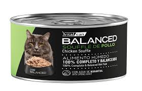 VITAL CAN BALANCED LATA CAT CASTRADO SOUFFLE POLLO 85gr PROMO 2X1