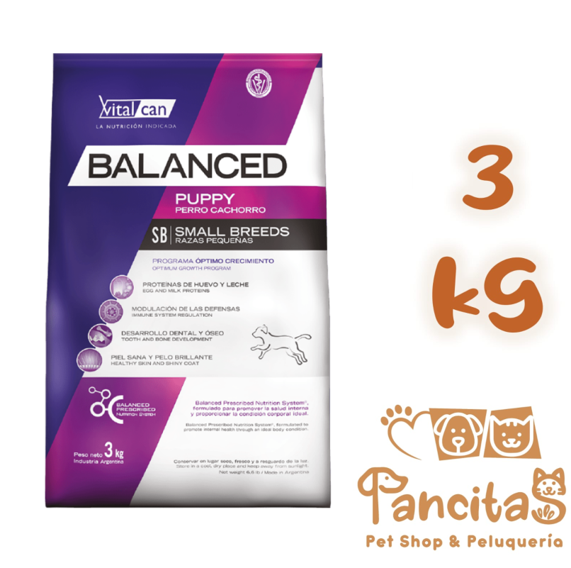 VITAL CAN BALANCED  DOG PUPPY MEDIUM 3KG