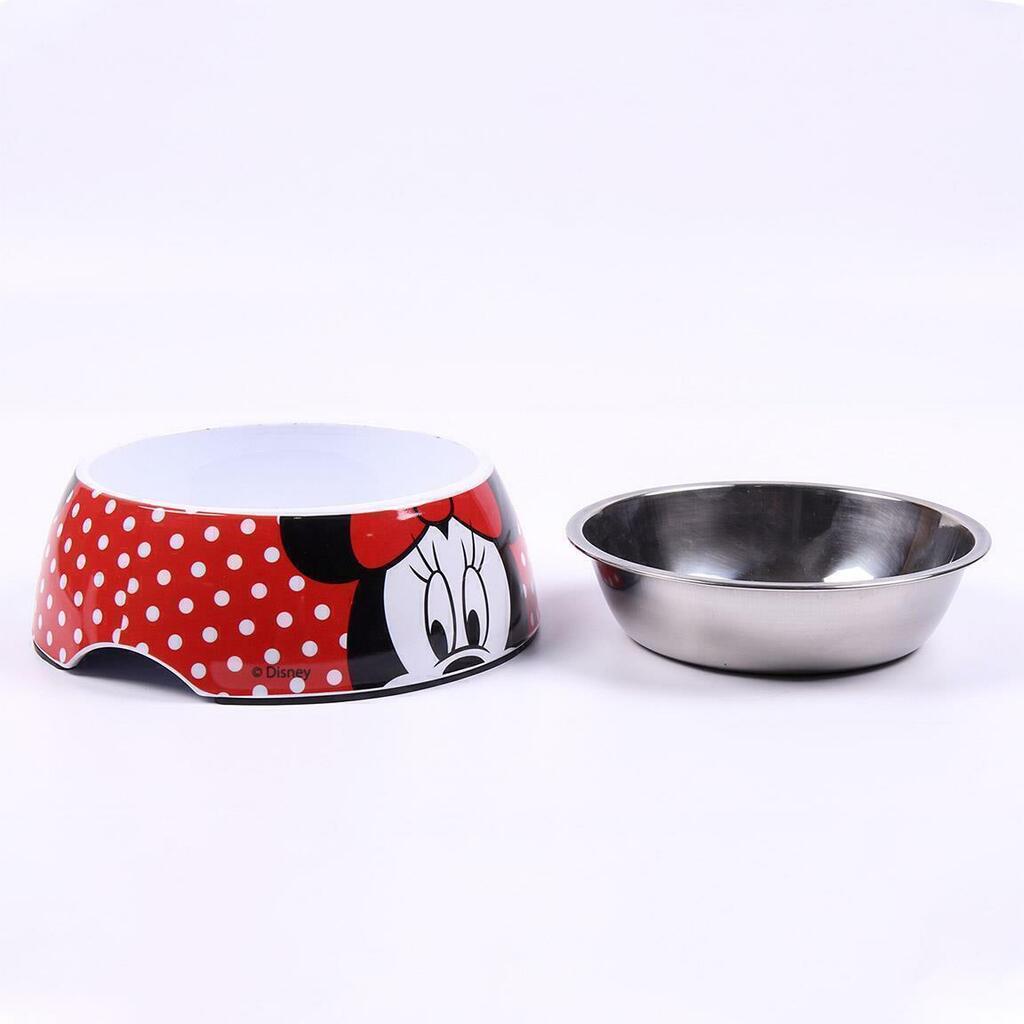 COMEDERO ACERO INOXIDABLE MINNIE MOUSE DISNEY 410ML