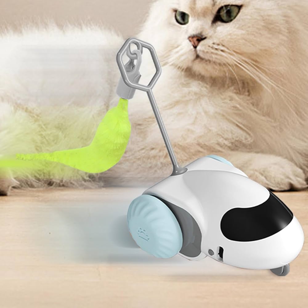 AUTO INTERACTIVO RECARGABLE PARA GATO