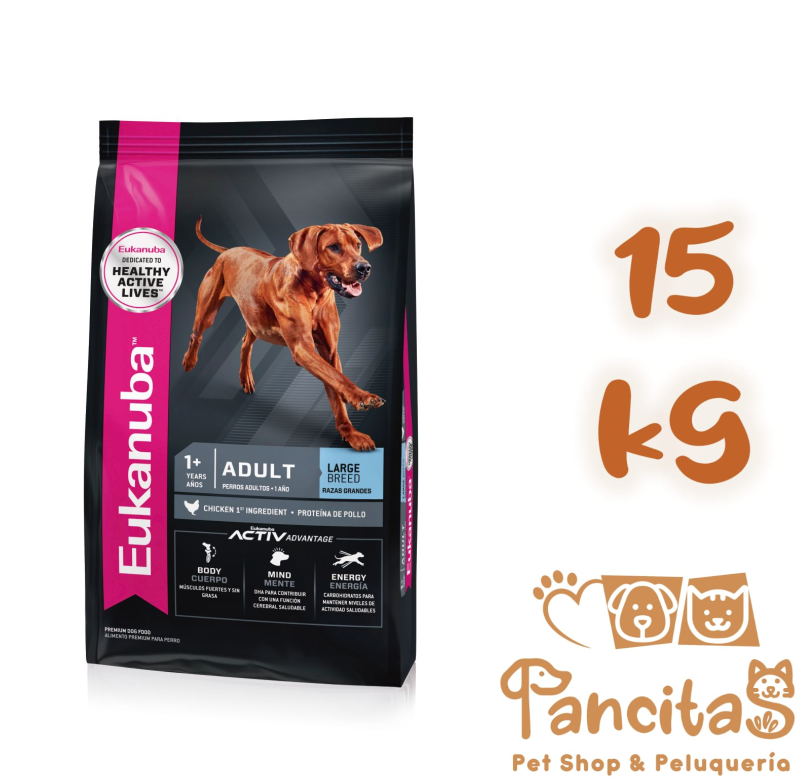 EUKANUBA  ADULTO LARGE 15KG PROMO