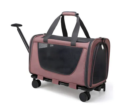 BOLSO TRANSPORTADOR CON CARRITO DESMONTABLE 48x28x25